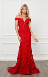 2 of 7 Nox Anabel C439 Dress Red