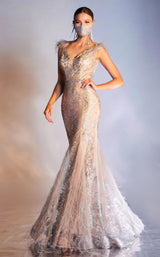 2 of 3 Cinderella Divine C57 Dress Silver-Nude