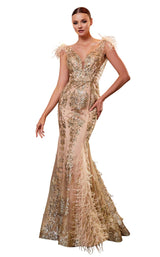 1 of 3 Cinderella Divine C57 Dress Gold