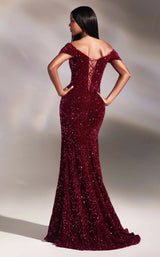 3 of 3 LaDivine CA109 Dress Magenta