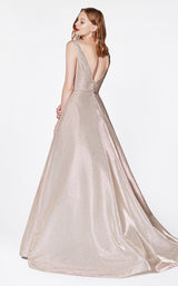 3 of 3 Cinderella Divine CB0029 Dress Champagne