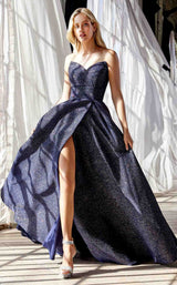 1 of 4 Cinderella Divine CB045 Dress Midnight-Blue