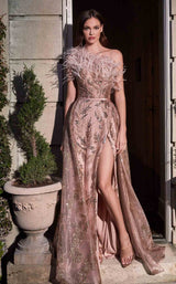 1 of 3 Cinderella Divine CB083 Dress Rose-Gold