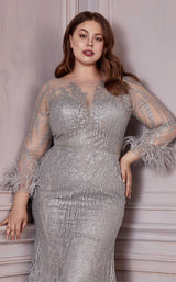 3 of 3 Cinderella Divine CB090C Dress Silver