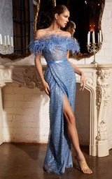 1 of 3 Cinderella Divine CB092 Dress Azure