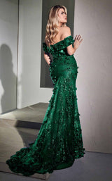 8 of 8 LaDivine CC2164 Dress Emerald