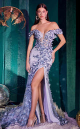 5 of 8 LaDivine CC2164 Dress Paris-Blue