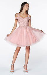 1 of 5 Cinderella Divine CD0132 Dress Blush