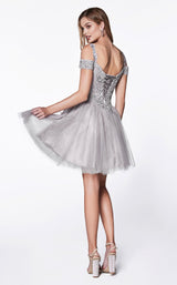 5 of 5 Cinderella Divine CD0132 Dress Silver