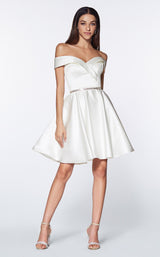 6 of 11 Cinderella Divine CD0140 Dress Off-White