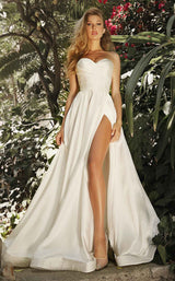 1 of 2 Cinderella Divine CD0166W Dress Off-White