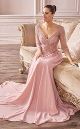 1 of 3 Cinderella Divine CD0171 Dress Dusty-Rose