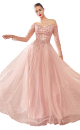 1 of 3 Cinderella Divine CD0172 Dress Rose-Gold