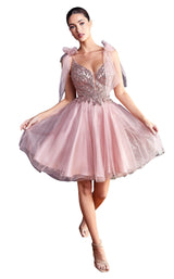 1 of 2 Cinderella Divine CD0174 Dress Rose-Gold