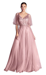 1 of 3 Cinderella Divine CD0175 Dress Rose-Gold