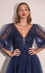 7 of 8 Cinderella Divine CD0182 Dress Navy