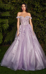 3 of 7 Cinderella Divine CD0185 Dress Lilac