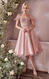 1 of 3 Cinderella Divine CD0187 Dress Blush