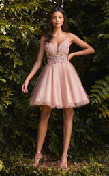 1 of 5 Cinderella Divine CD0190 Dress Blush