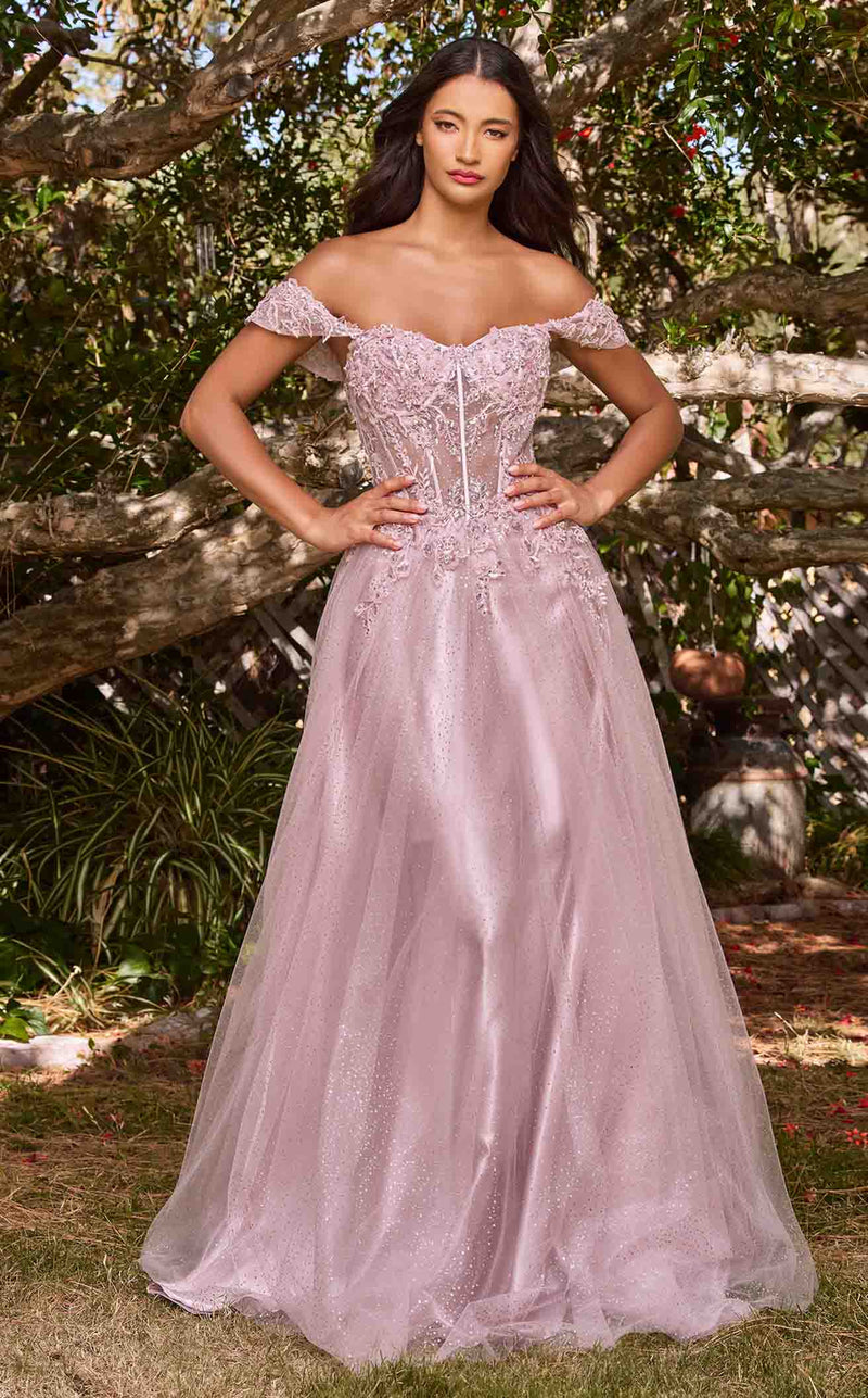 LaDivine CD0198 Dress Mauve