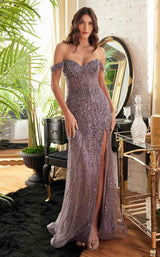 5 of 7 LaDivine CD0203 Dress English-Violet