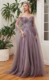 3 of 5 LaDivine CD0204 Dress English-Violet