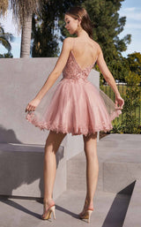 2 of 2 LaDivine CD0213 Dress Blush