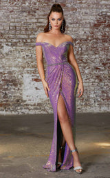 2 of 3 Cinderella Divine CD158 Dress Opal-Violet