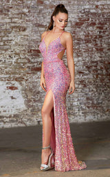 3 of 5 Cinderella Divine CD175 Dress Opal-Pink