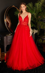 2 of 3 LaDivine CD2214 Dress Red