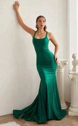 4 of 22 LaDivine CD2219 Dress Emerald