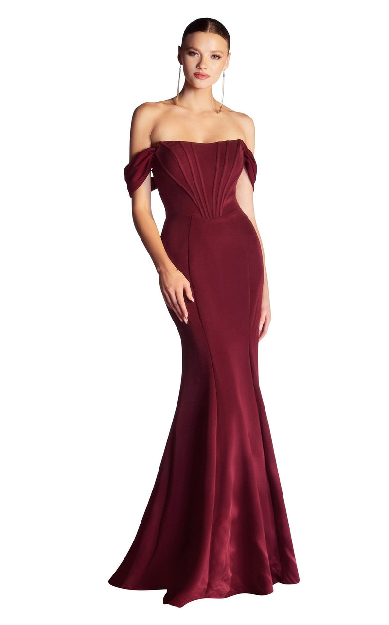 Cinderella Divine CD223 Dress Burgundy