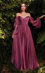 5 of 9 Cinderella Divine CD243 Dress Rouge