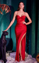 1 of 4 LaDivine CD274 Dress Red