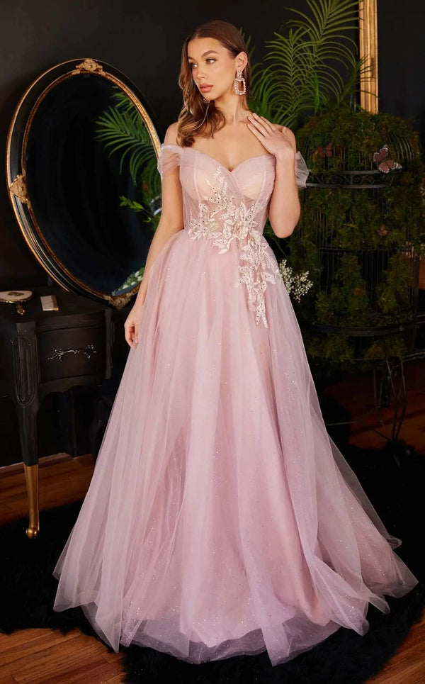 LaDivine CD3394 Dress Mauve