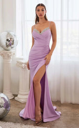 5 of 15 LaDivine CD888 Dress Lavender