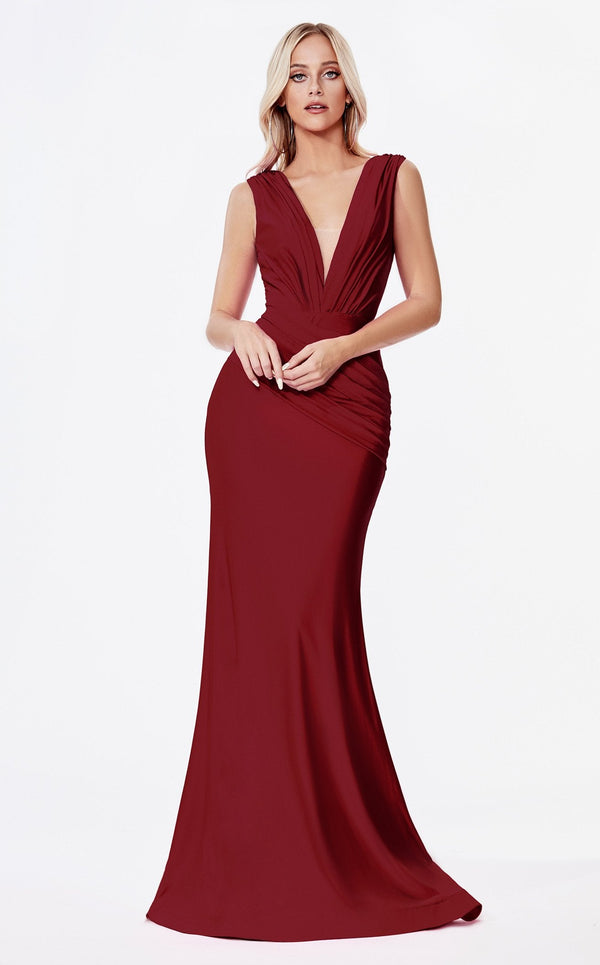 Cinderella Divine CD912 Dress Burgundy