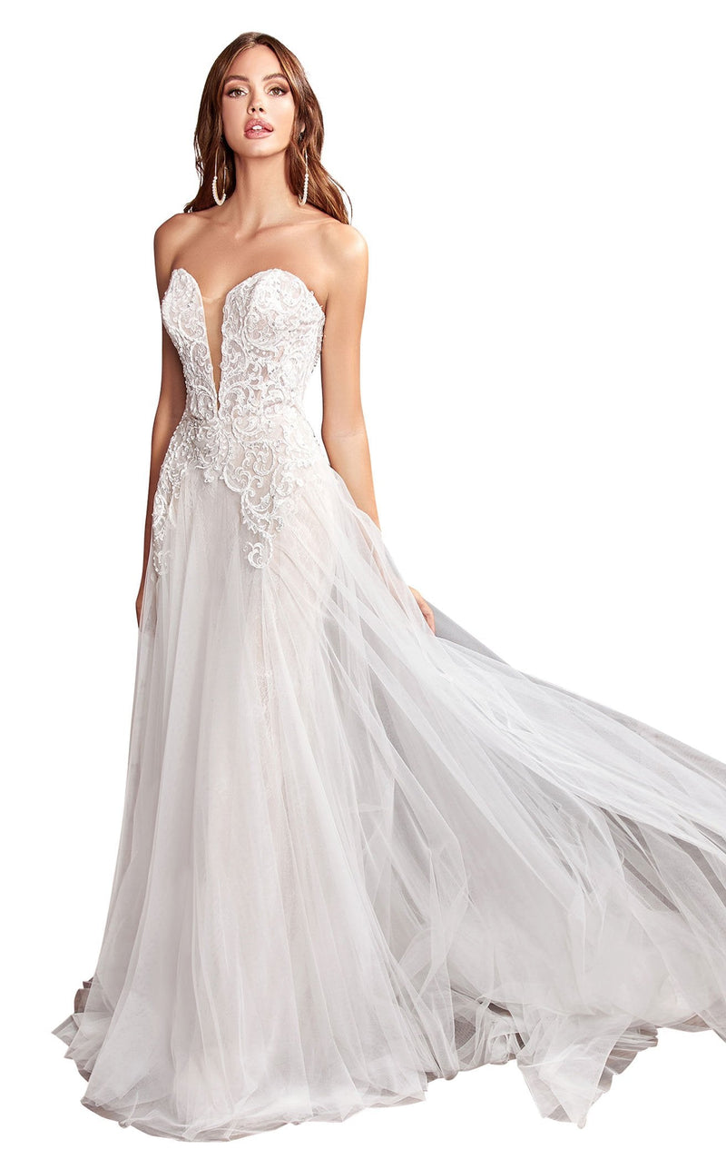 Cinderella Divine CD936W Dress Off-White