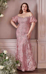 1 of 3 Cinderella Divine CD959C Dress Dusty-Rose