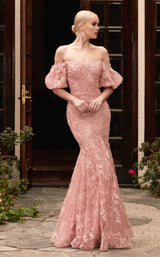 1 of 3 Cinderella Divine CD959 Dress Dusty-Rose