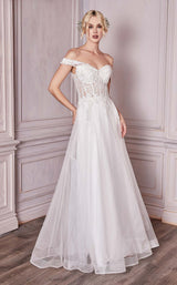 1 of 2 Cinderella Divine CD961W Dress Off-White