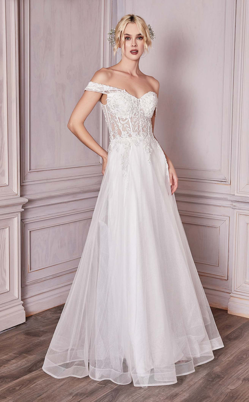 Cinderella Divine CD961W Dress Off-White