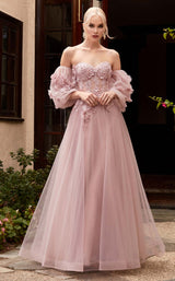 1 of 3 Cinderella Divine CD962 Dress Mauve