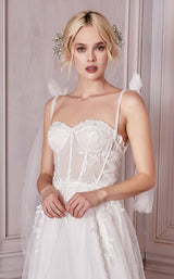 3 of 3 Cinderella Divine CD964W Dress Off-White