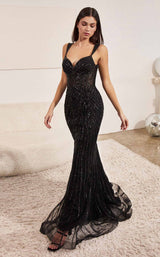 1 of 10 LaDivine CD990 Dress Black