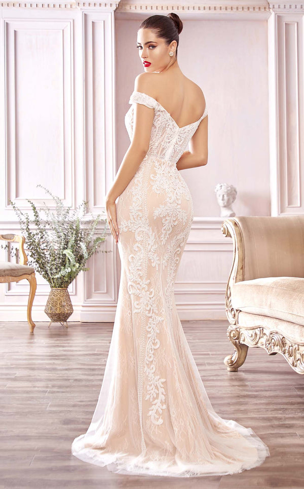 Cinderella Divine CDS402 Dress Off-White