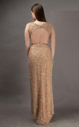 3 of 4 Couture Fashion by FG CF19200134 Dress Gold