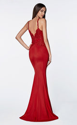 7 of 7 Cinderella Divine CF319 Dress Red