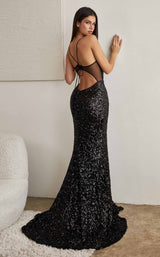 3 of 3 LaDivine CH127 Dress Black