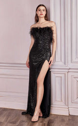 1 of 3 Cinderella Divine CH147 Dress Black